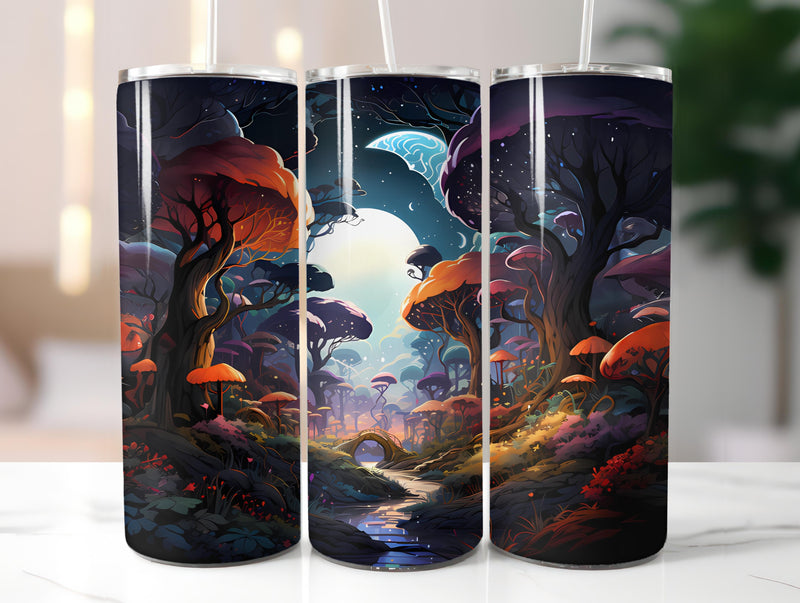 Kawaii Forest 3 Tumbler Wrap - CraftNest