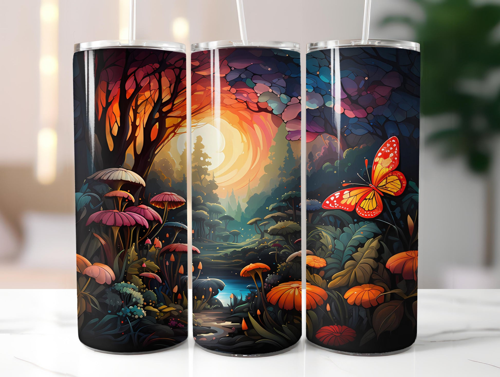 Kawaii Forest 1 Tumbler Wrap - CraftNest