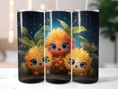 Kawaii Fruits 4 Tumbler Wrap - CraftNest