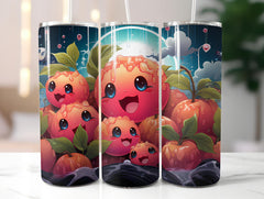 Kawaii Fruits 2 Tumbler Wrap - CraftNest