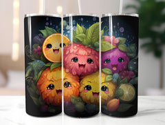 Kawaii Fruits 2 Tumbler Wrap - CraftNest