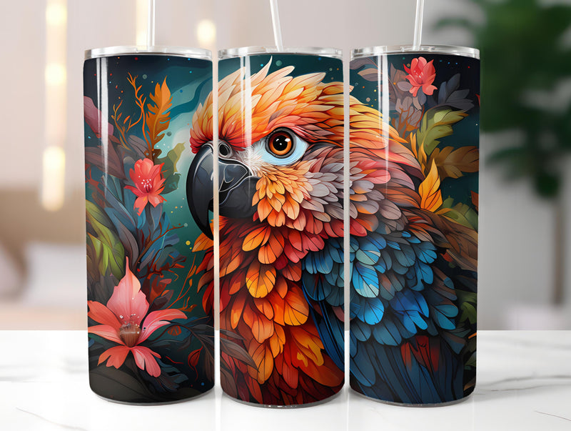 Kawaii Jungle 2 Tumbler Wrap - CraftNest