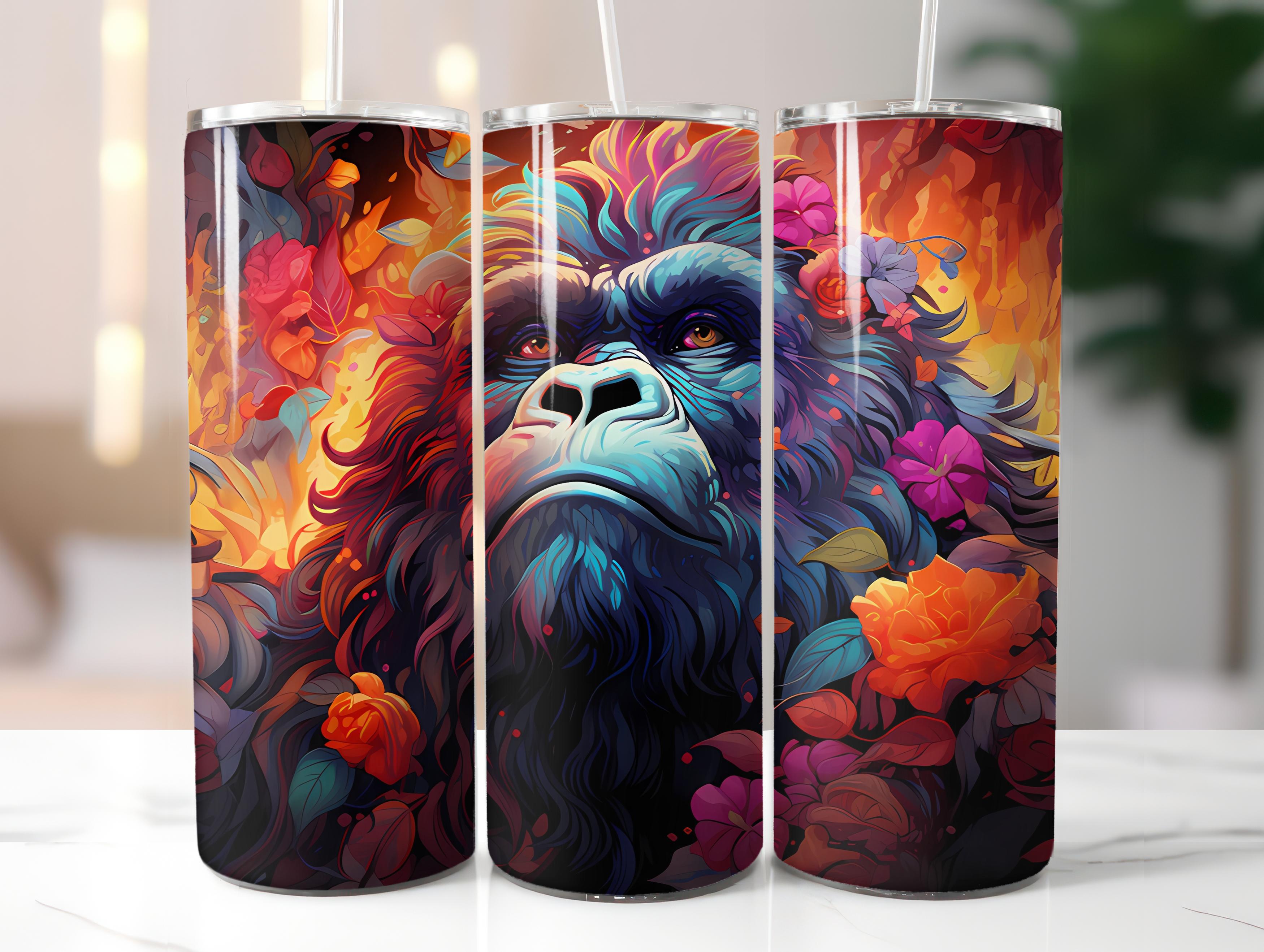 Kawaii Jungle 2 Tumbler Wrap - CraftNest