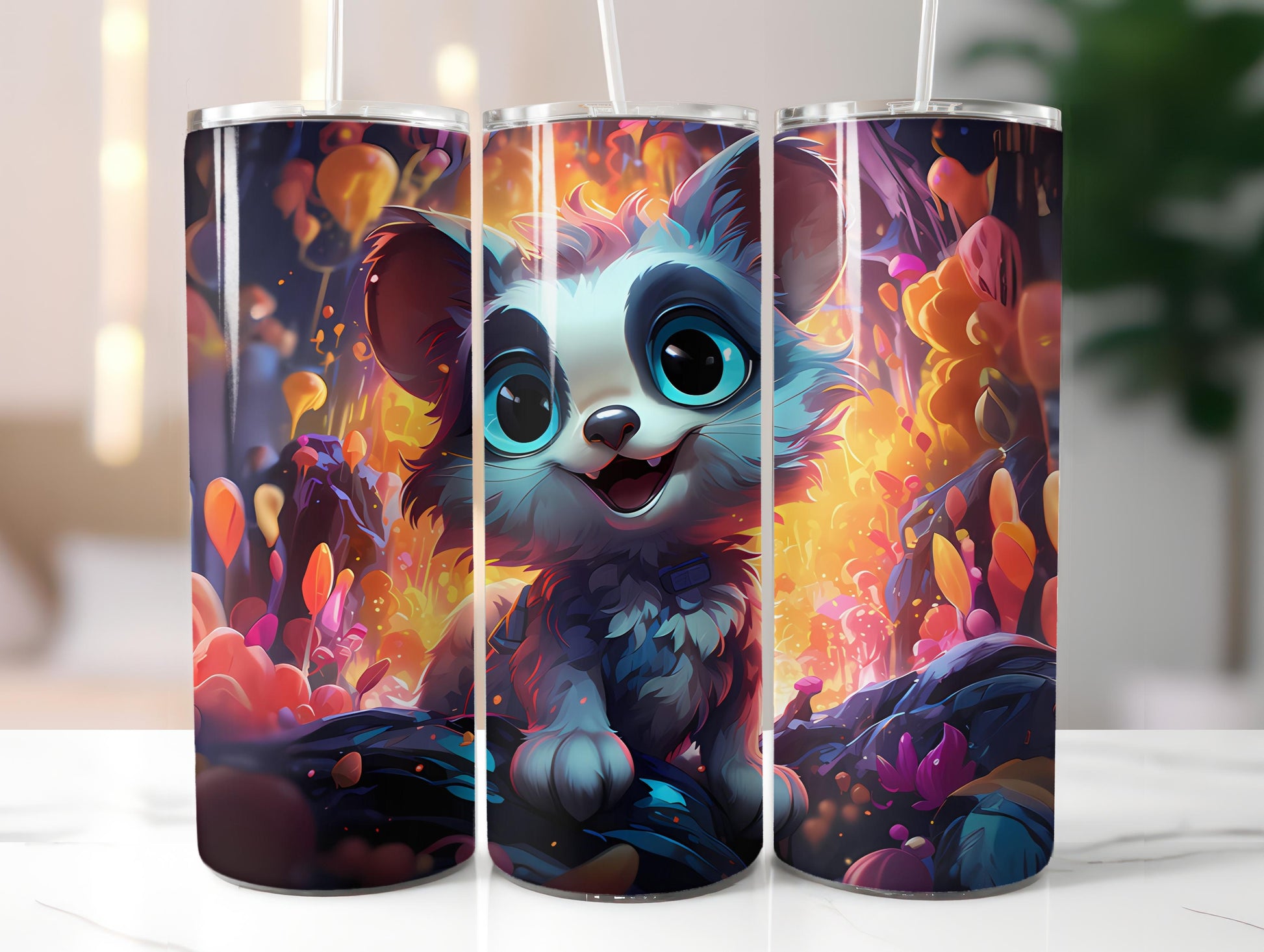 Kawaii Jungle 2 Tumbler Wrap - CraftNest