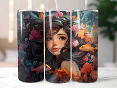 Kawaii Mermaids 2 Tumbler Wrap - CraftNest