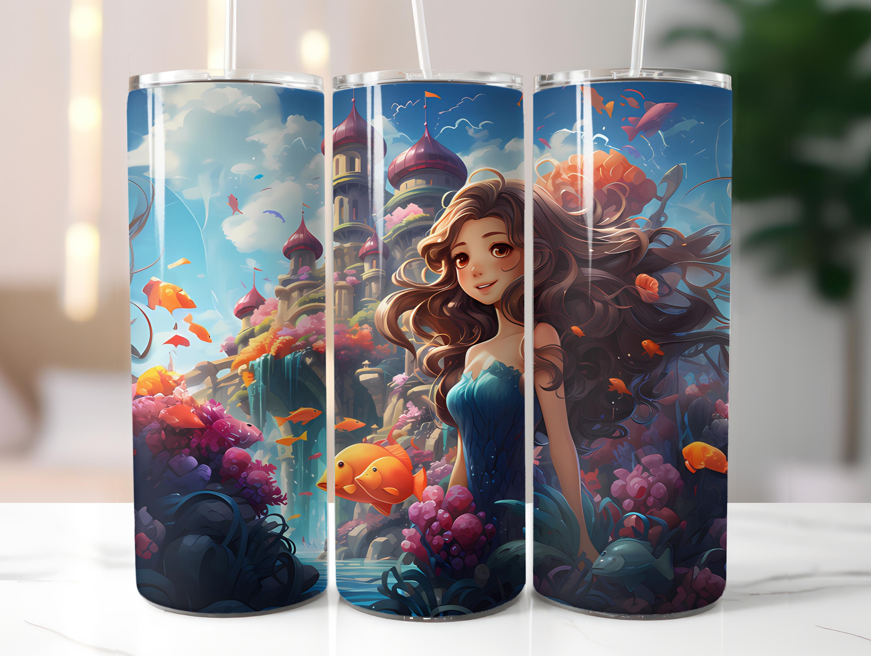 Kawaii Mermaids 2 Tumbler Wrap - CraftNest