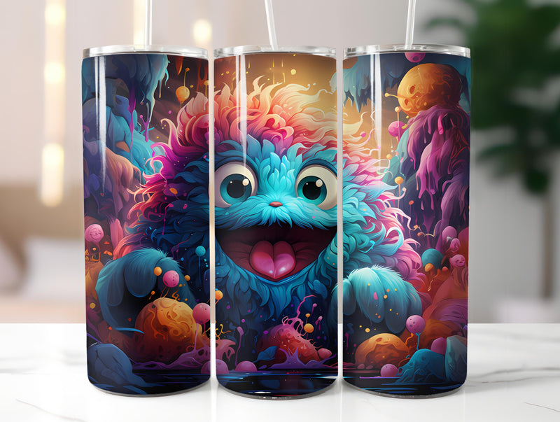 Kawaii Monsters 1 Tumbler Wrap - CraftNest