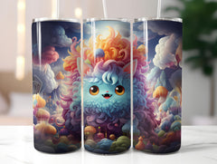 Kawaii Monsters 2 Tumbler Wrap - CraftNest