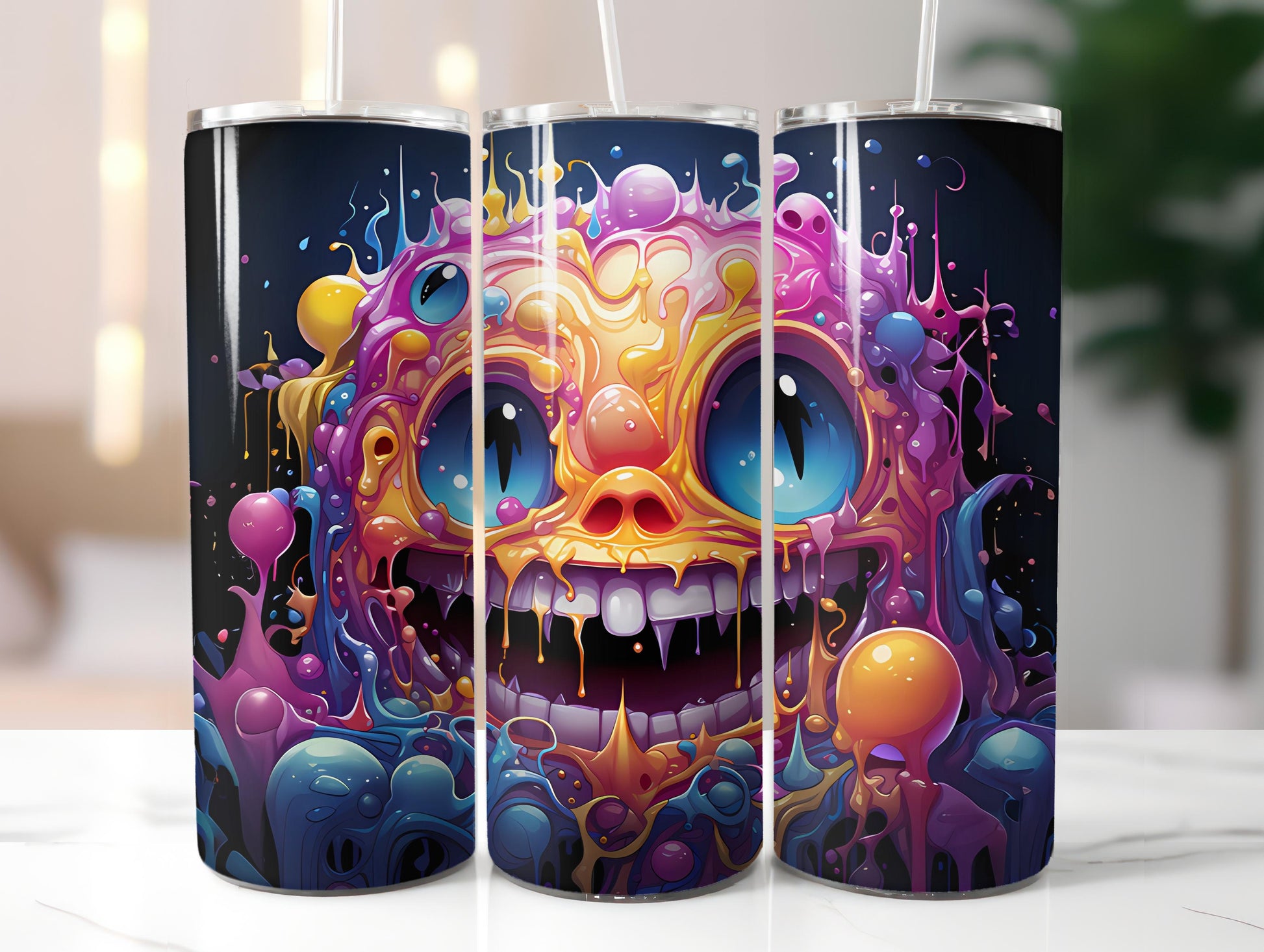 Kawaii Monsters 1 Tumbler Wrap - CraftNest