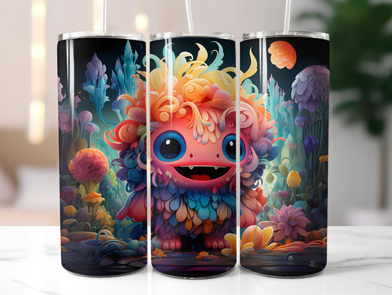 Kawaii Monsters 2 Tumbler Wrap - CraftNest