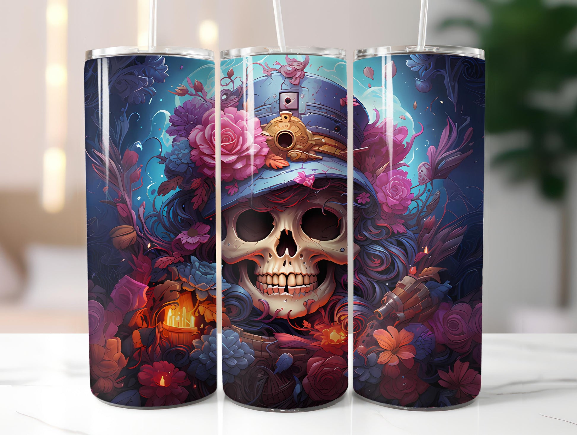 Kawaii Pirates 3 Tumbler Wrap - CraftNest