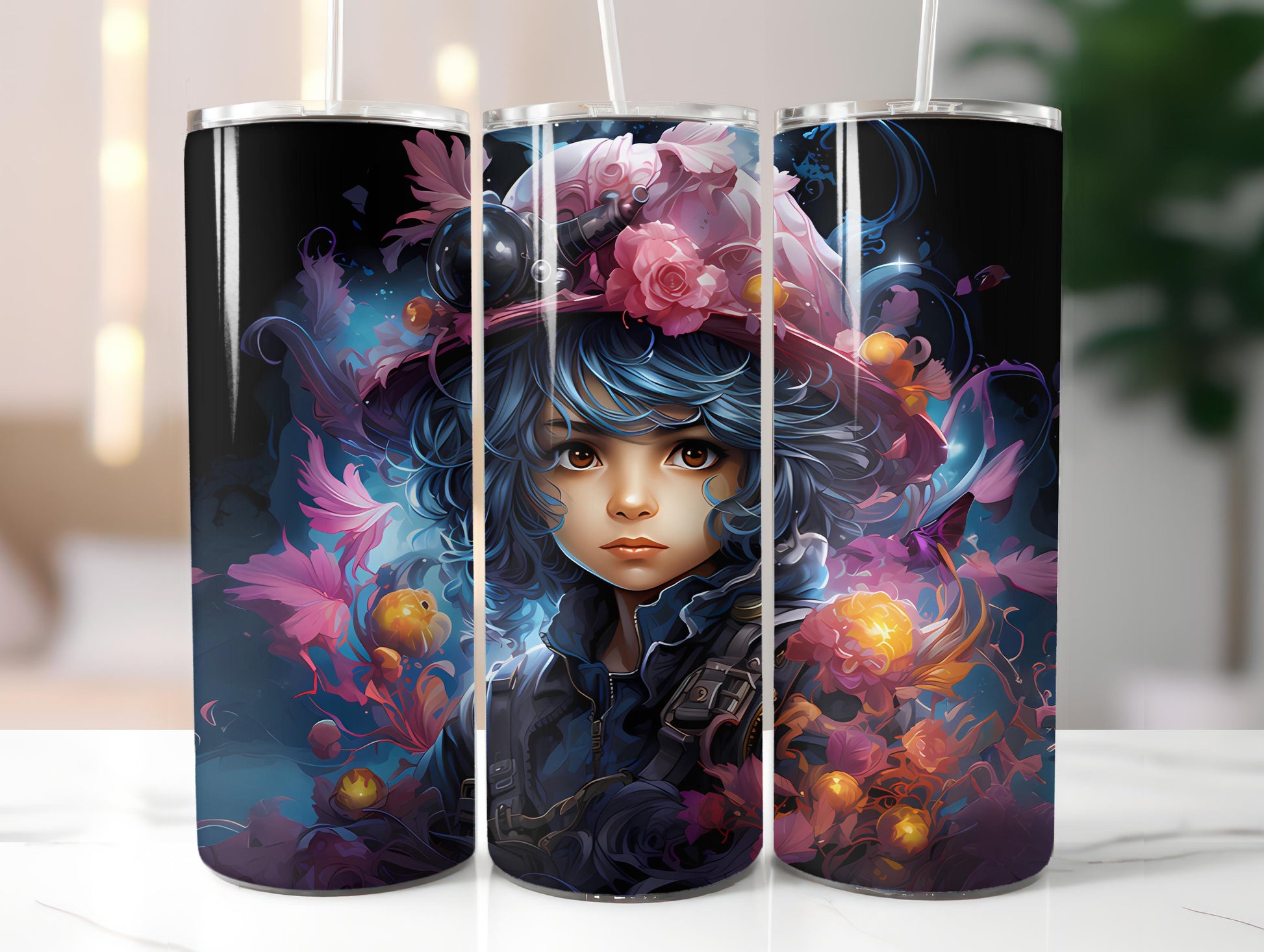 Kawaii Pirates 2 Tumbler Wrap - CraftNest