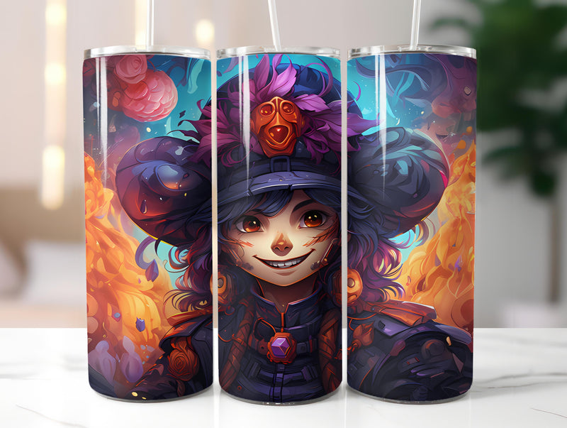 Kawaii Pirates 1 Tumbler Wrap - CraftNest