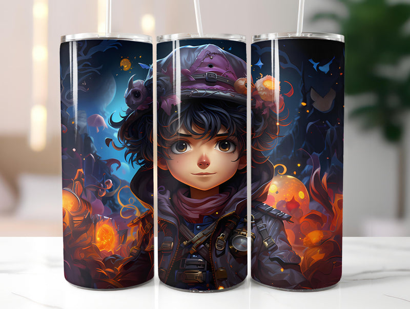 Kawaii Pirates 2 Tumbler Wrap - CraftNest