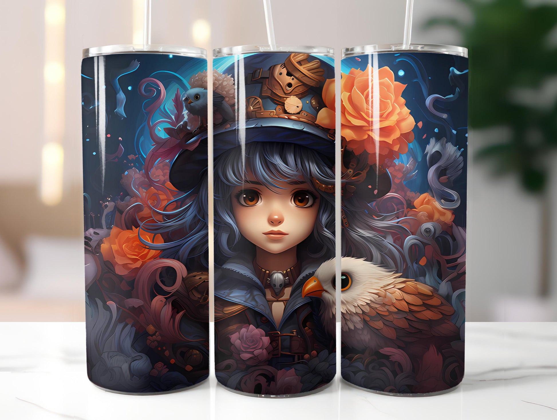 Kawaii Pirates 1 Tumbler Wrap - CraftNest