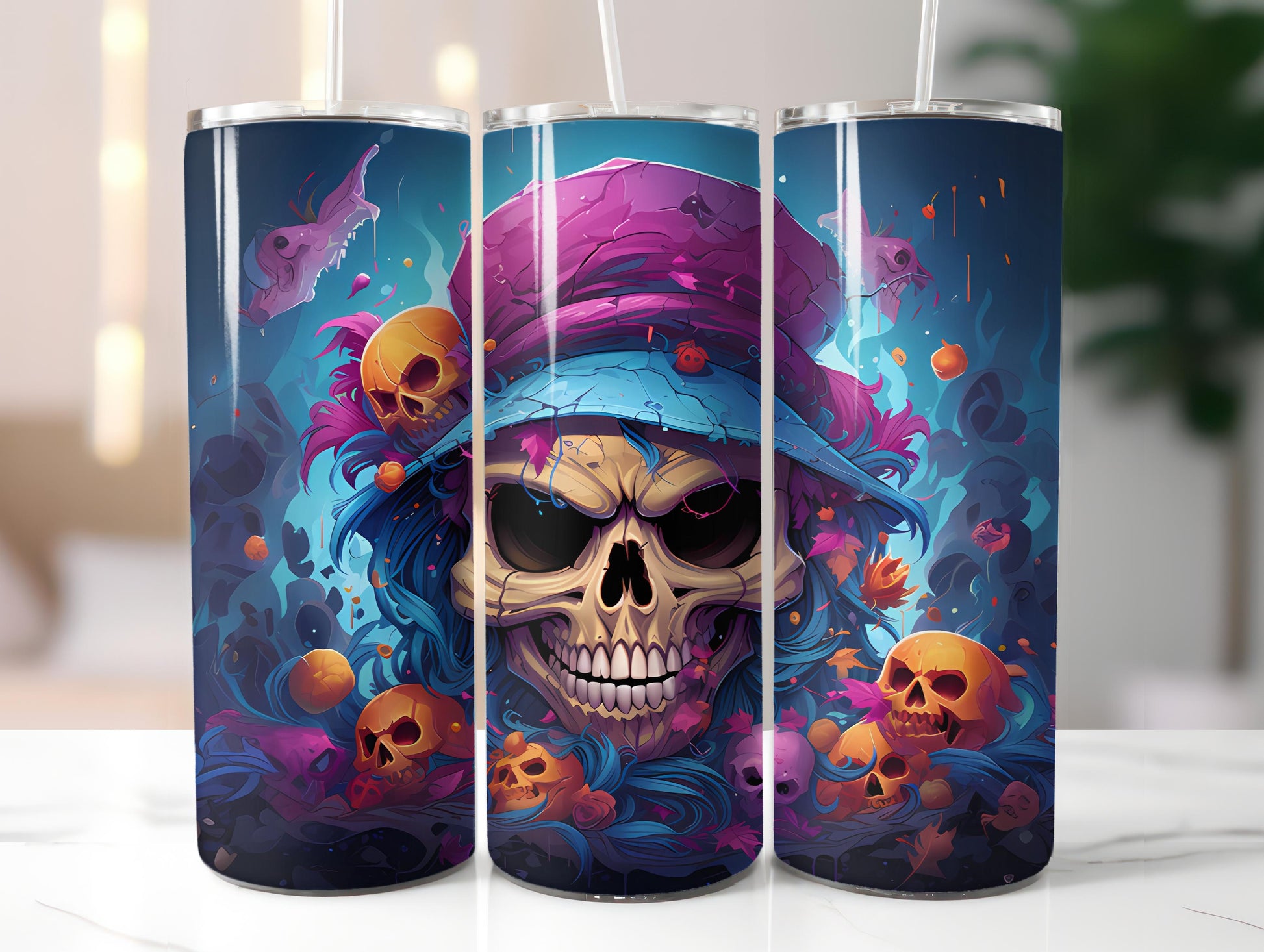 Kawaii Pirates 3 Tumbler Wrap - CraftNest