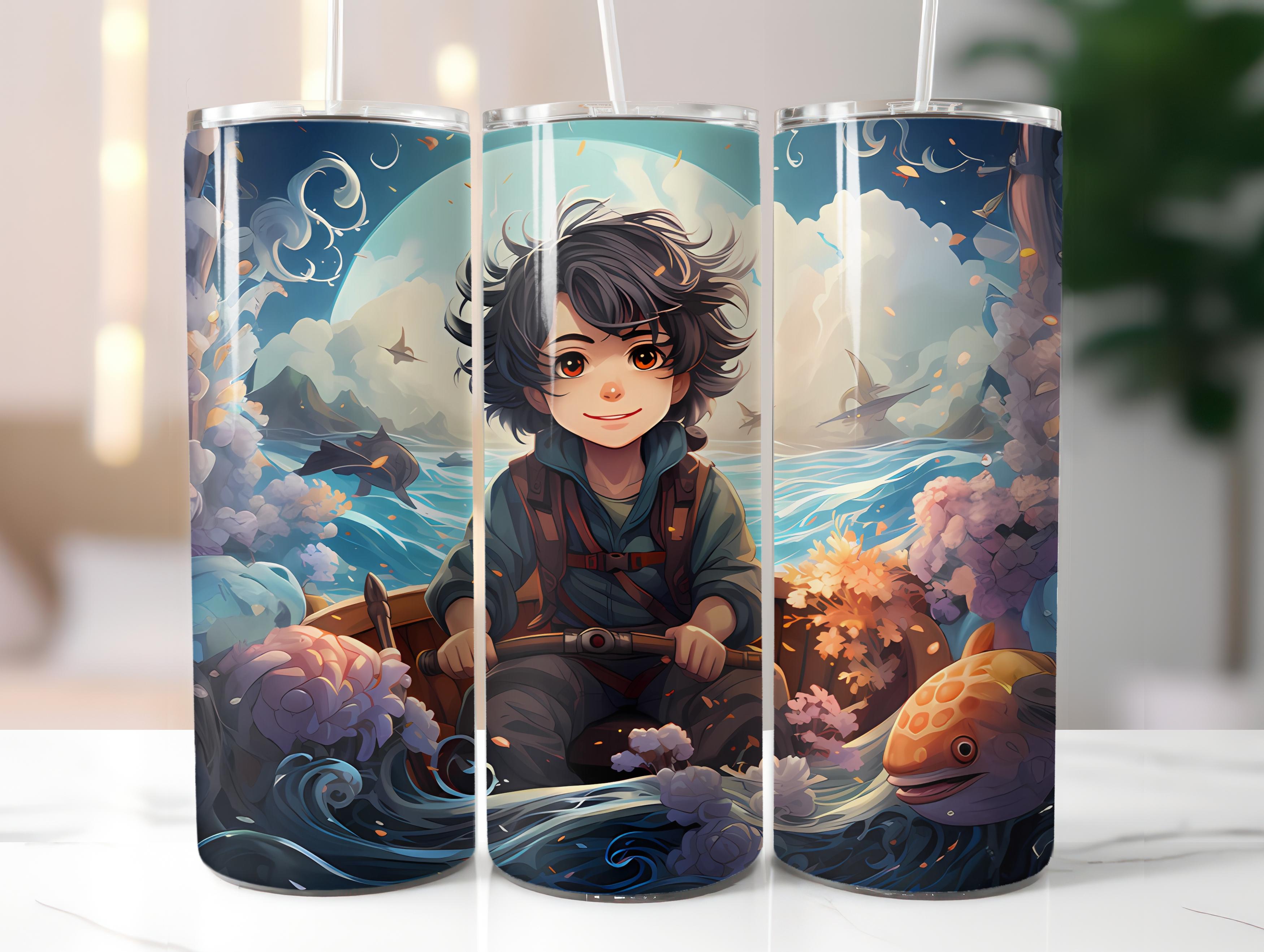 Kawaii Pirates 3 Tumbler Wrap - CraftNest