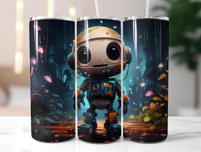 Kawaii Robots 1 Tumbler Wrap - CraftNest