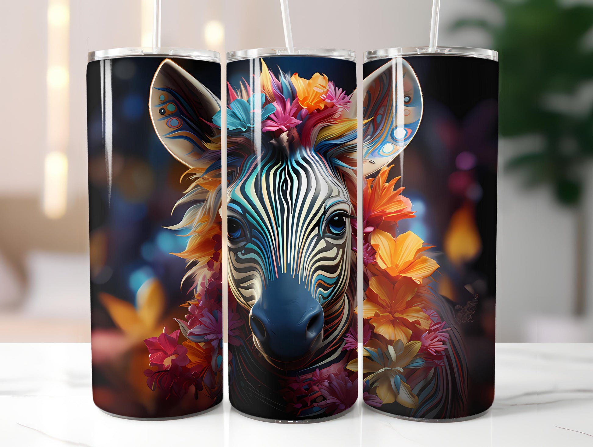 Kawaii Safari 1 Tumbler Wrap - CraftNest