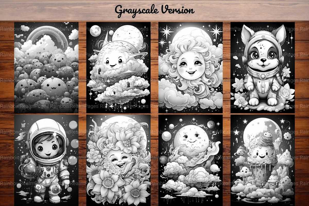 Space Coloring Books