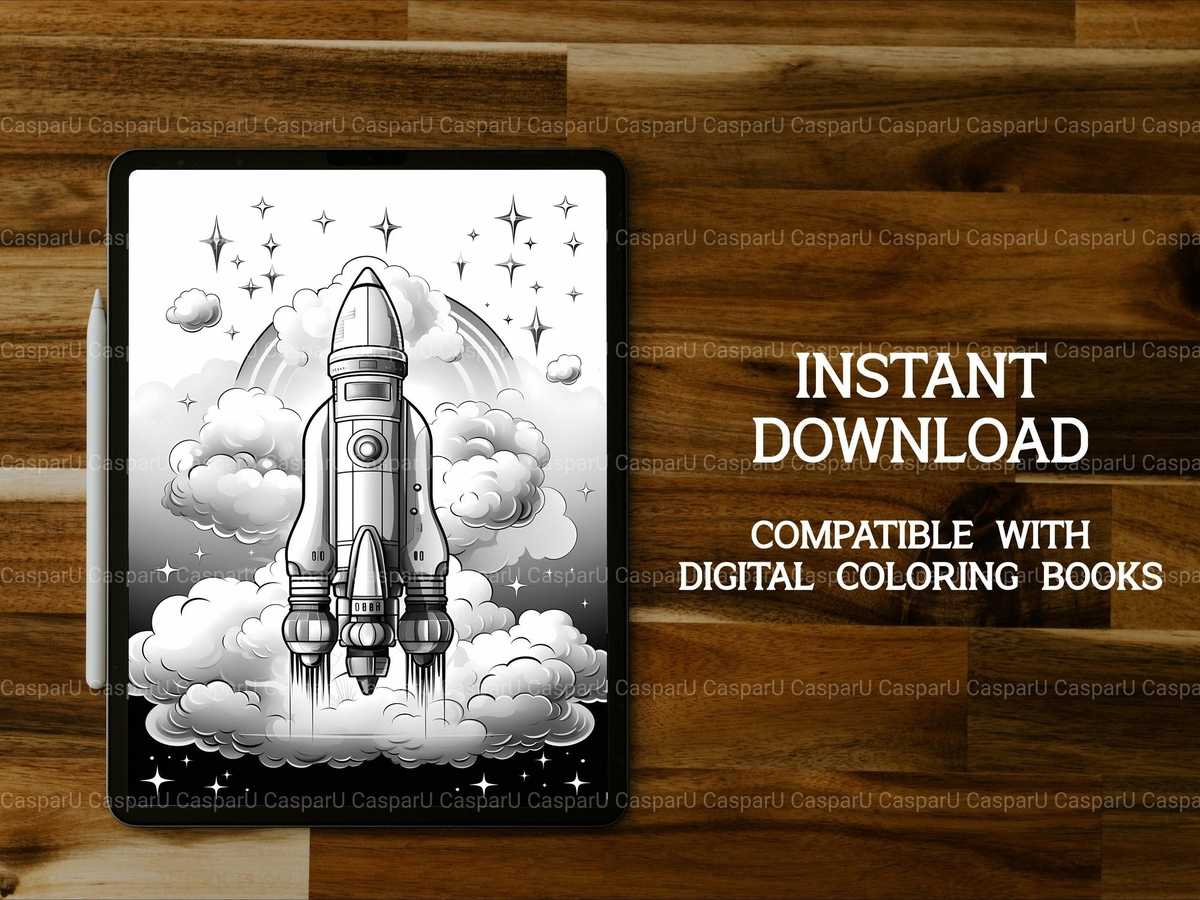 Kawaii Space Coloring Books - CraftNest