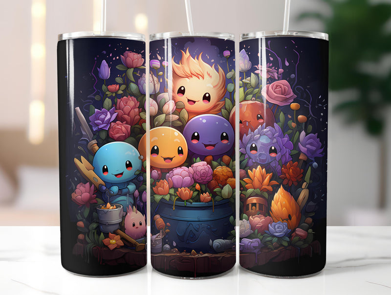 Kawaii Spring 3 Tumbler Wrap - CraftNest