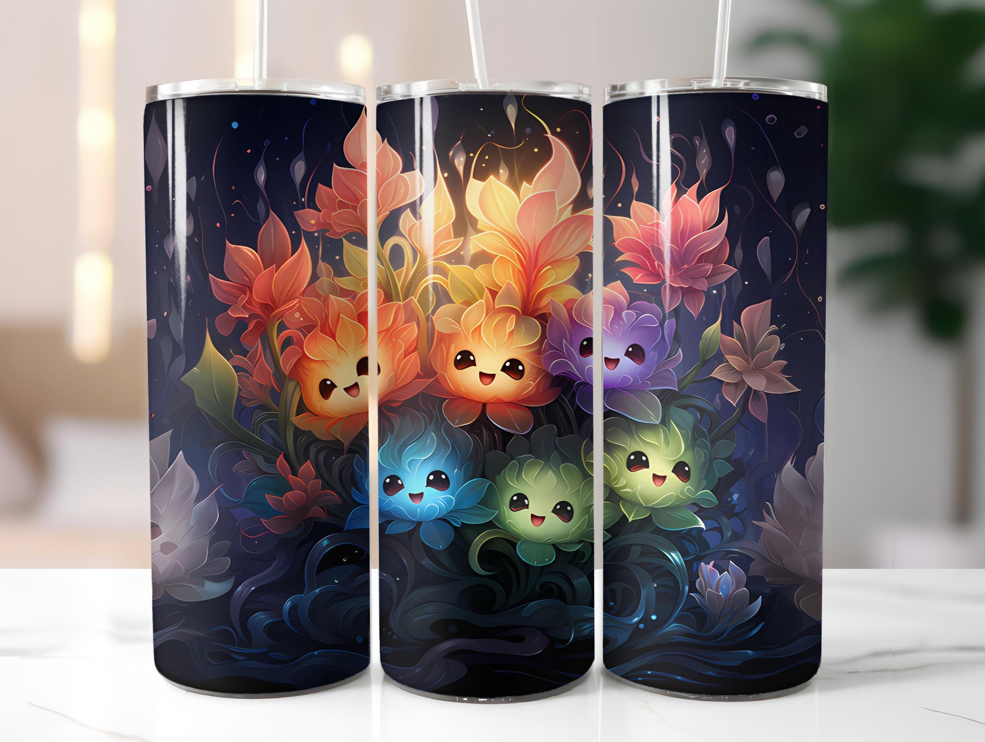 Kawaii Spring 3 Tumbler Wrap - CraftNest