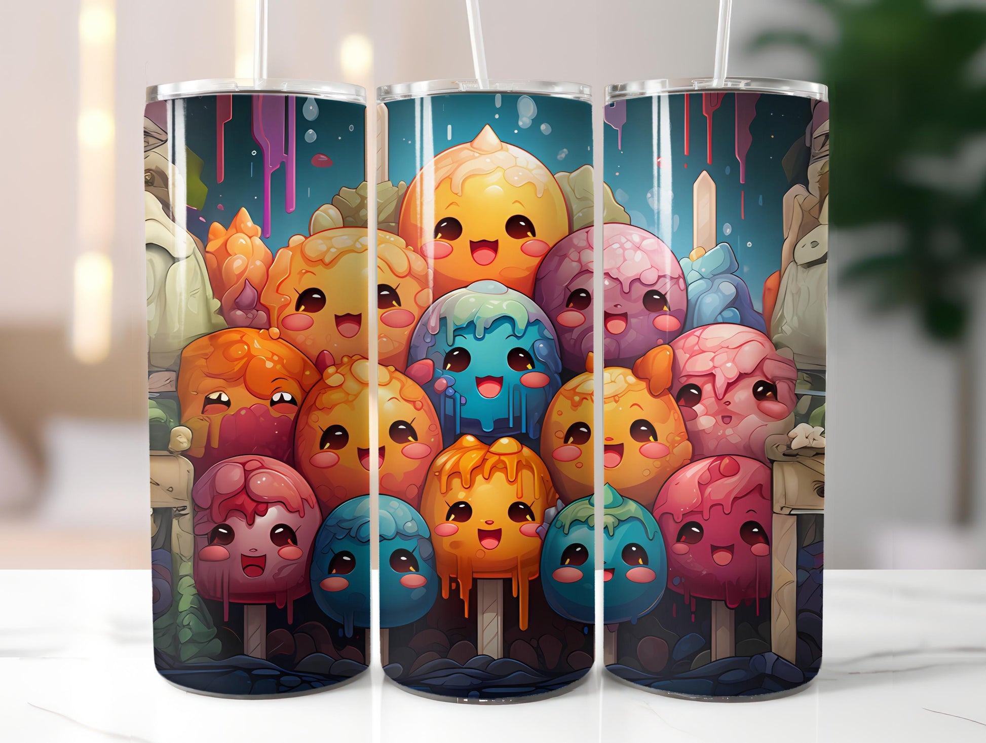 Kawaii Summer 1 Tumbler Wrap - CraftNest