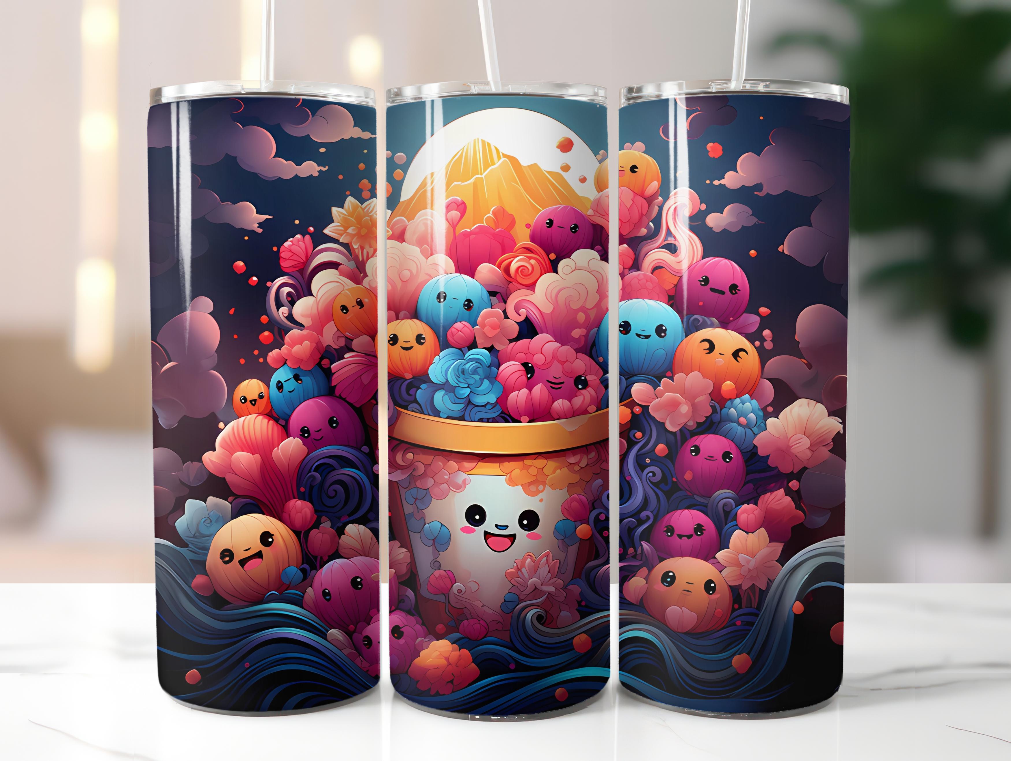 Kawaii Summer 2 Tumbler Wrap - CraftNest