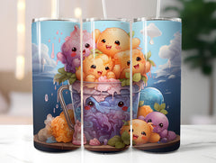 Kawaii Summer 1 Tumbler Wrap - CraftNest