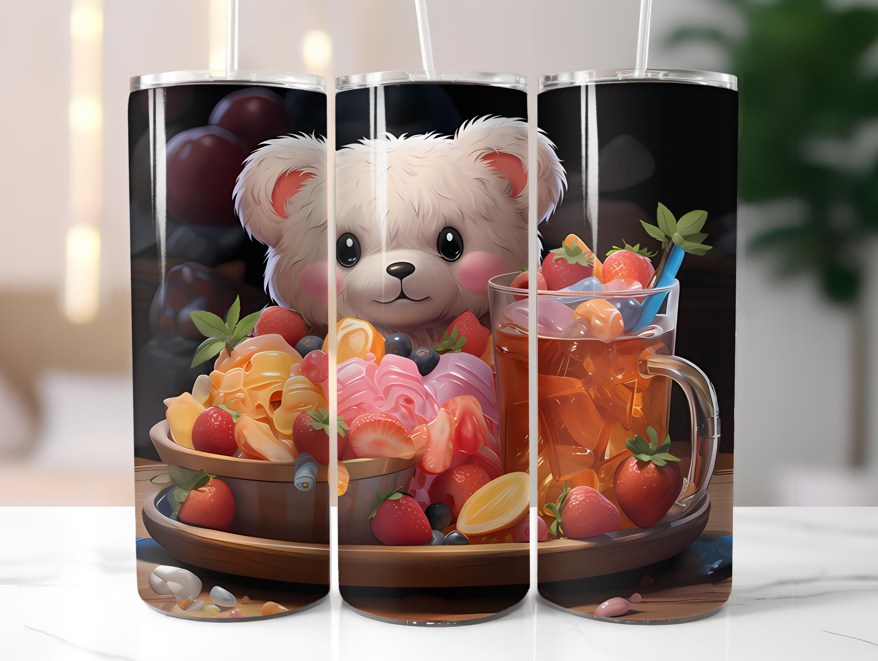 Kawaii Tea 2 Tumbler Wrap - CraftNest