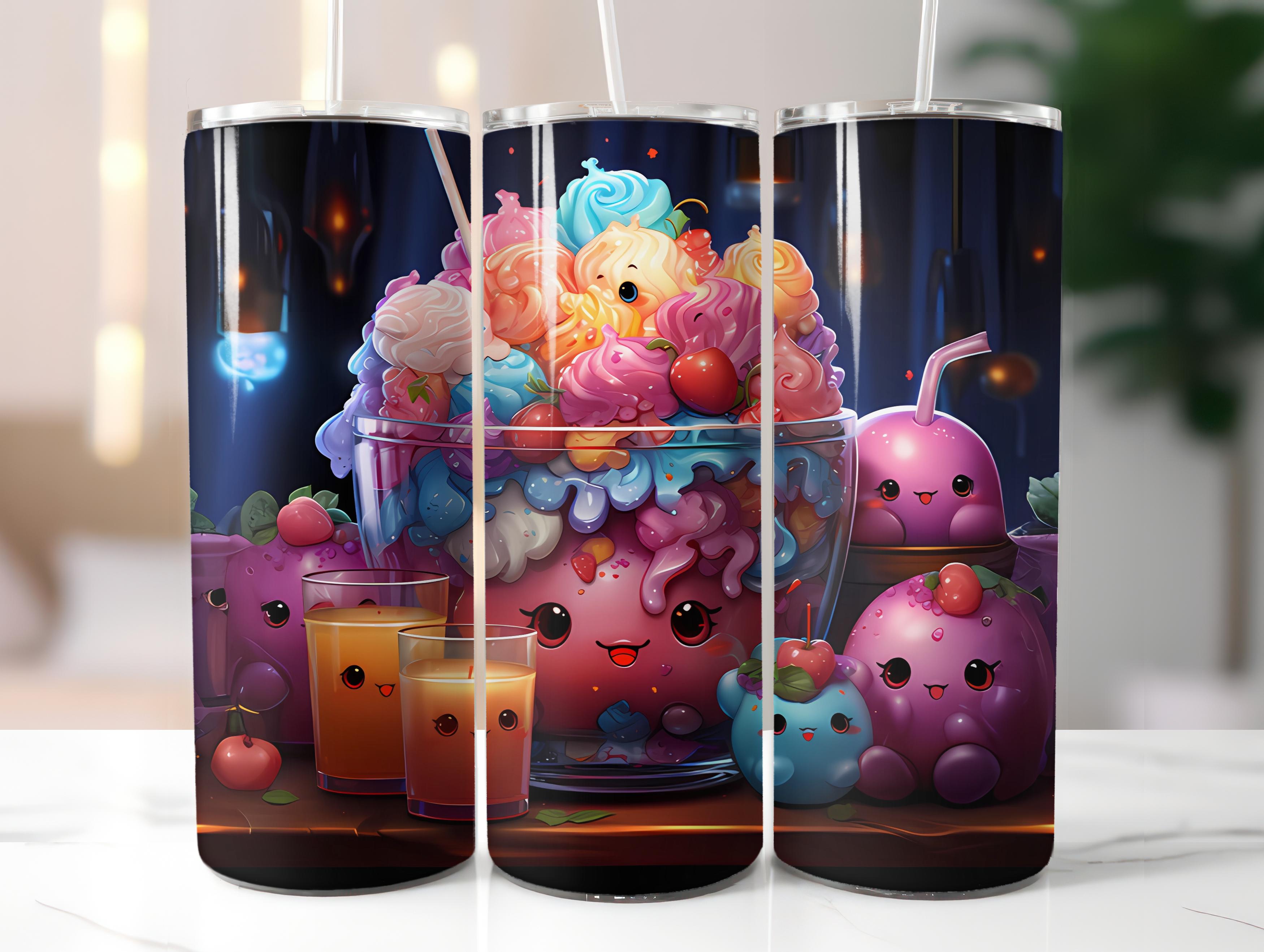 Kawaii Tea 1 Tumbler Wrap - CraftNest