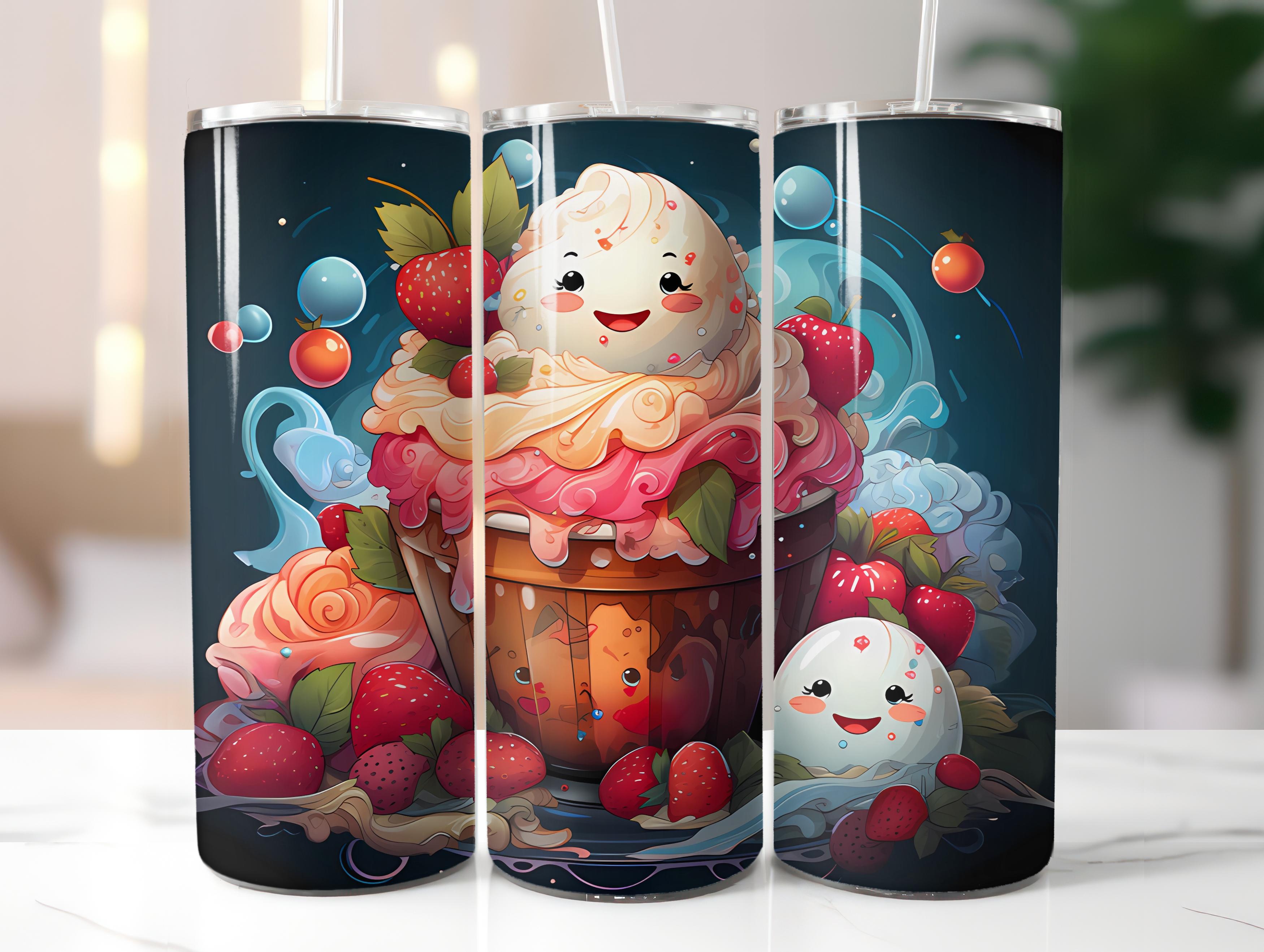 Kawaii Tea 2 Tumbler Wrap - CraftNest