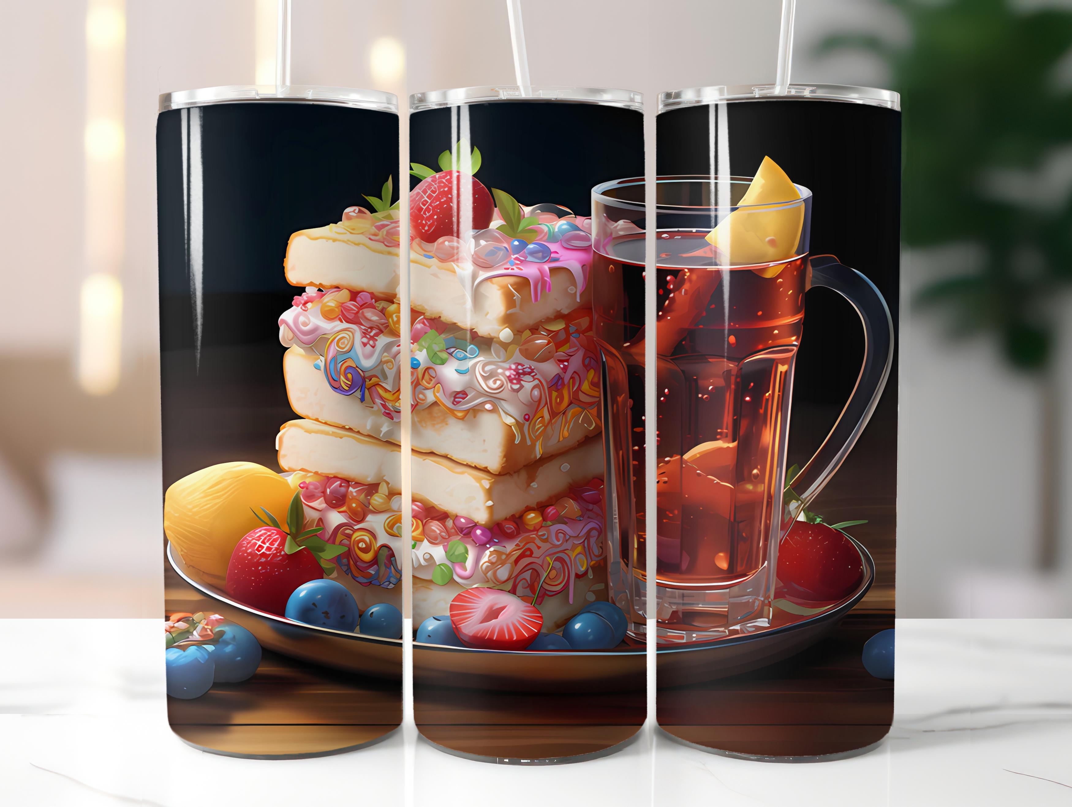 Kawaii Tea 2 Tumbler Wrap - CraftNest