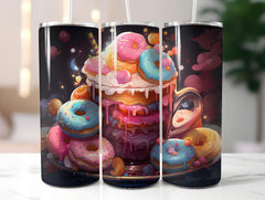 Kawaii Tea 1 Tumbler Wrap - CraftNest