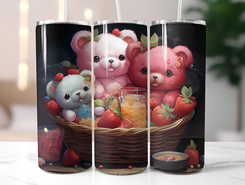 Kawaii Tea 1 Tumbler Wrap - CraftNest