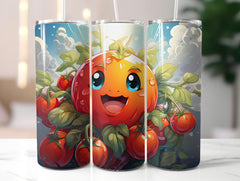 Kawaii Vegetables 4 Tumbler Wrap - CraftNest