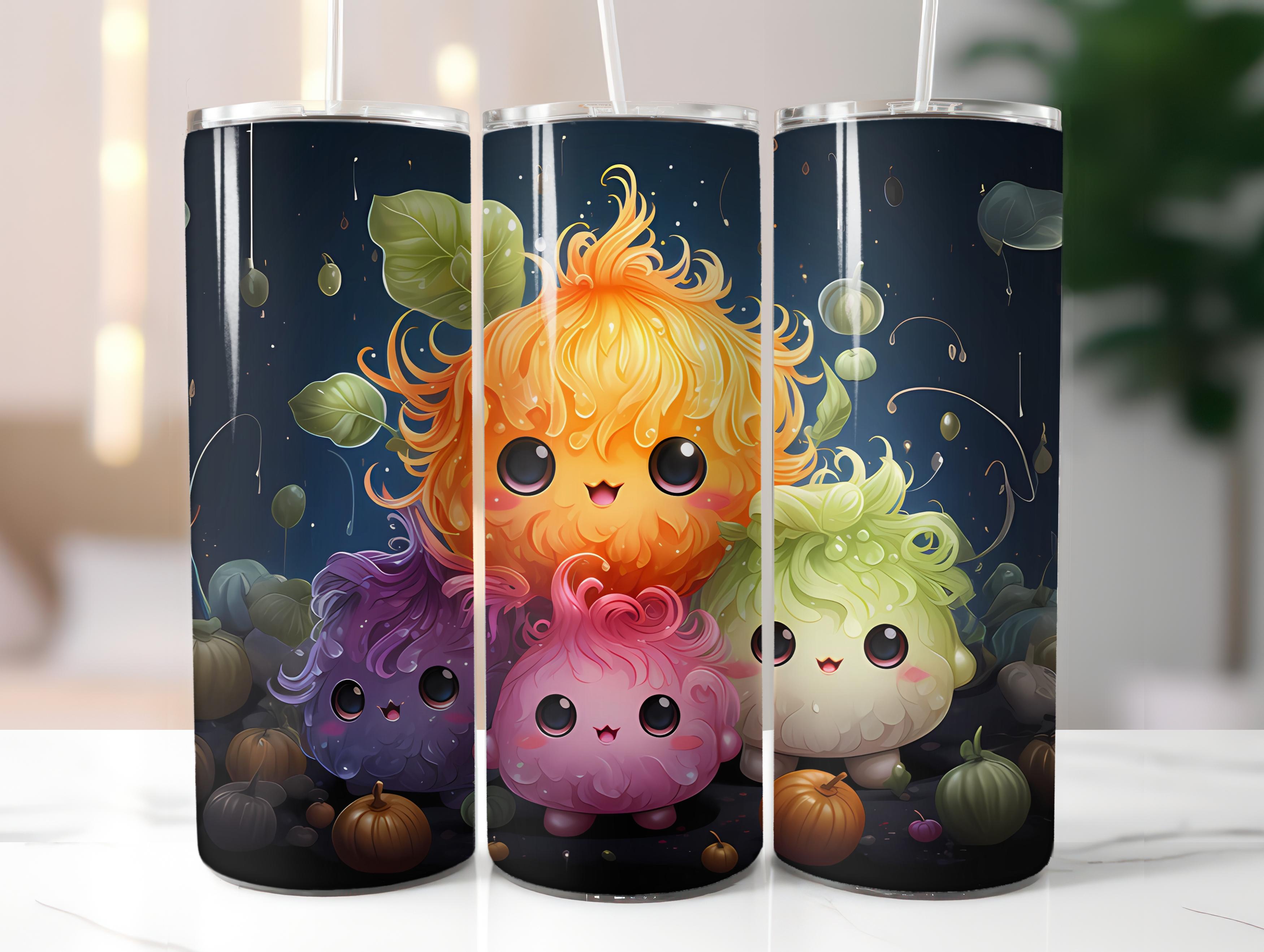 Kawaii Vegetables 2 Tumbler Wrap - CraftNest