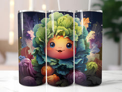 Kawaii Vegetables 1 Tumbler Wrap - CraftNest