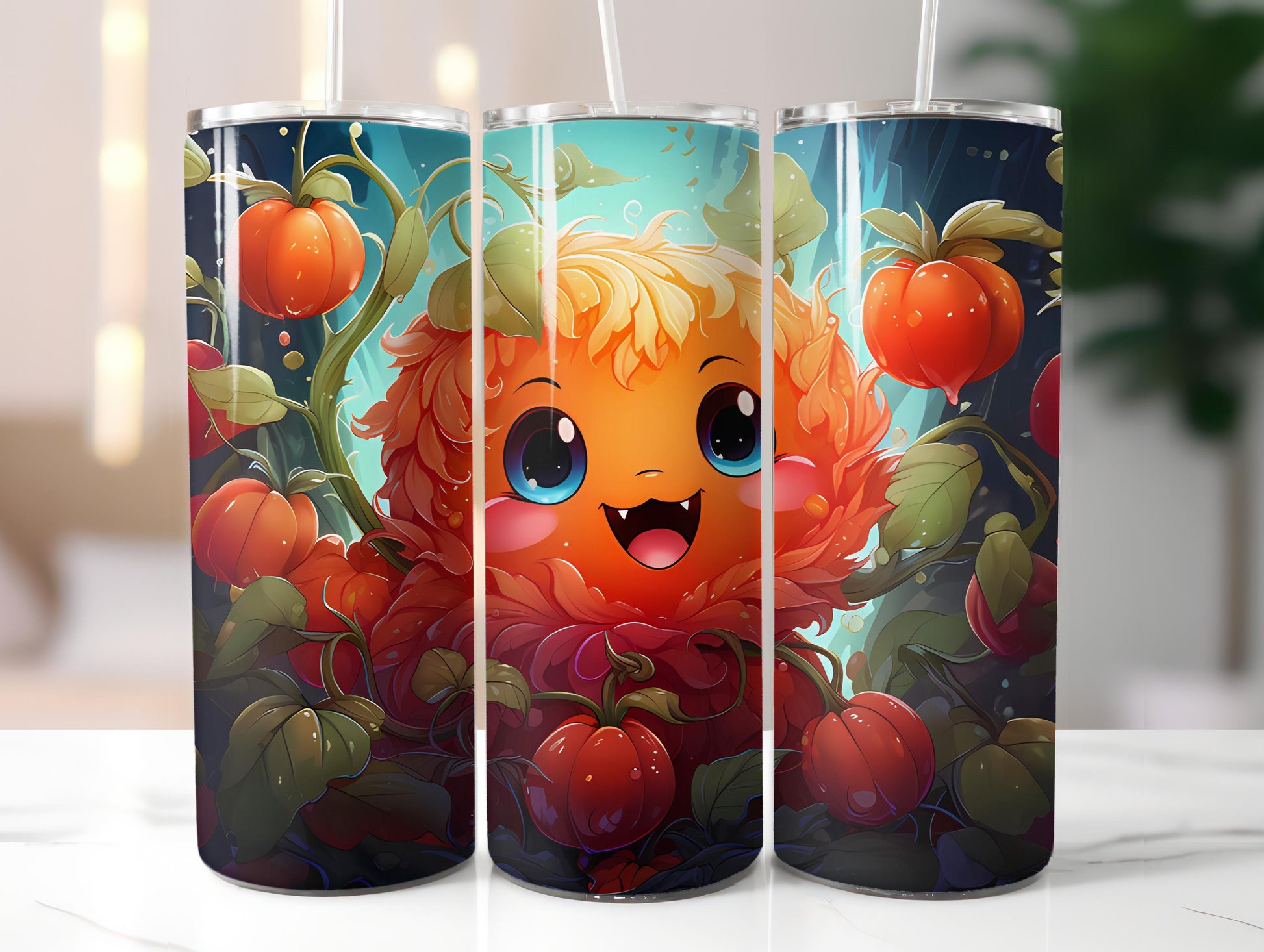 Kawaii Vegetables 5 Tumbler Wrap - CraftNest