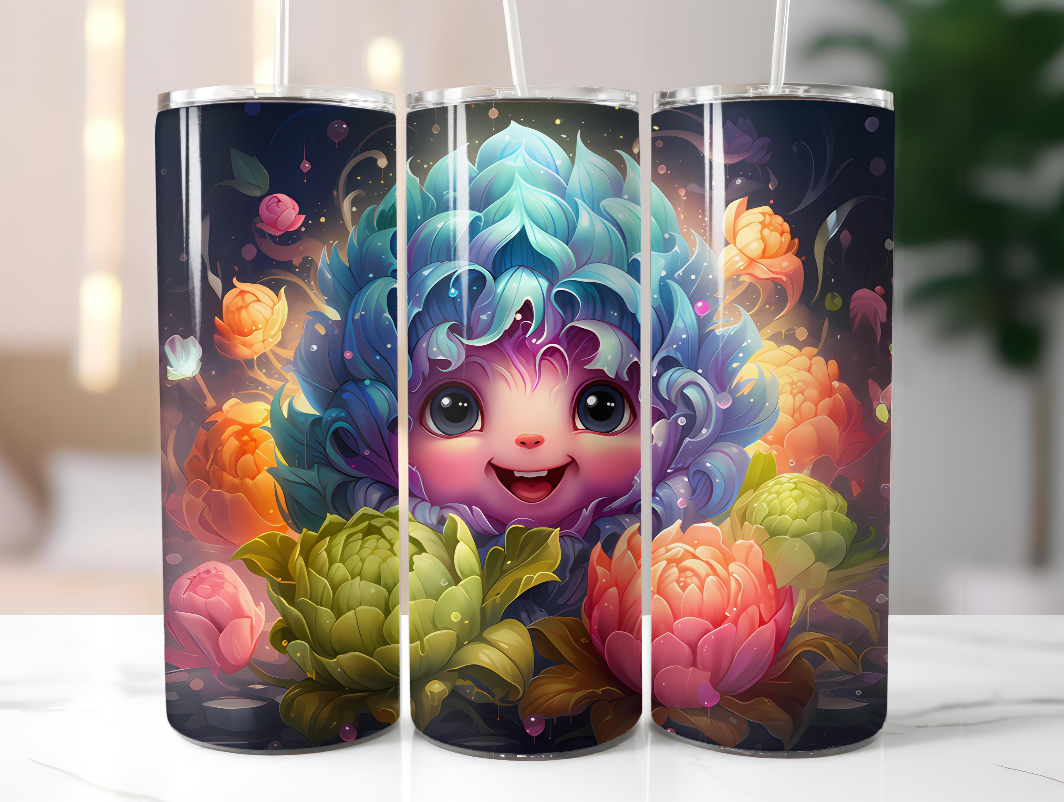 Kawaii Vegetables 1 Tumbler Wrap - CraftNest