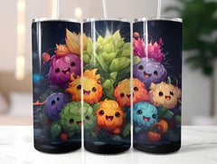 Kawaii Vegetables 6 Tumbler Wrap - CraftNest