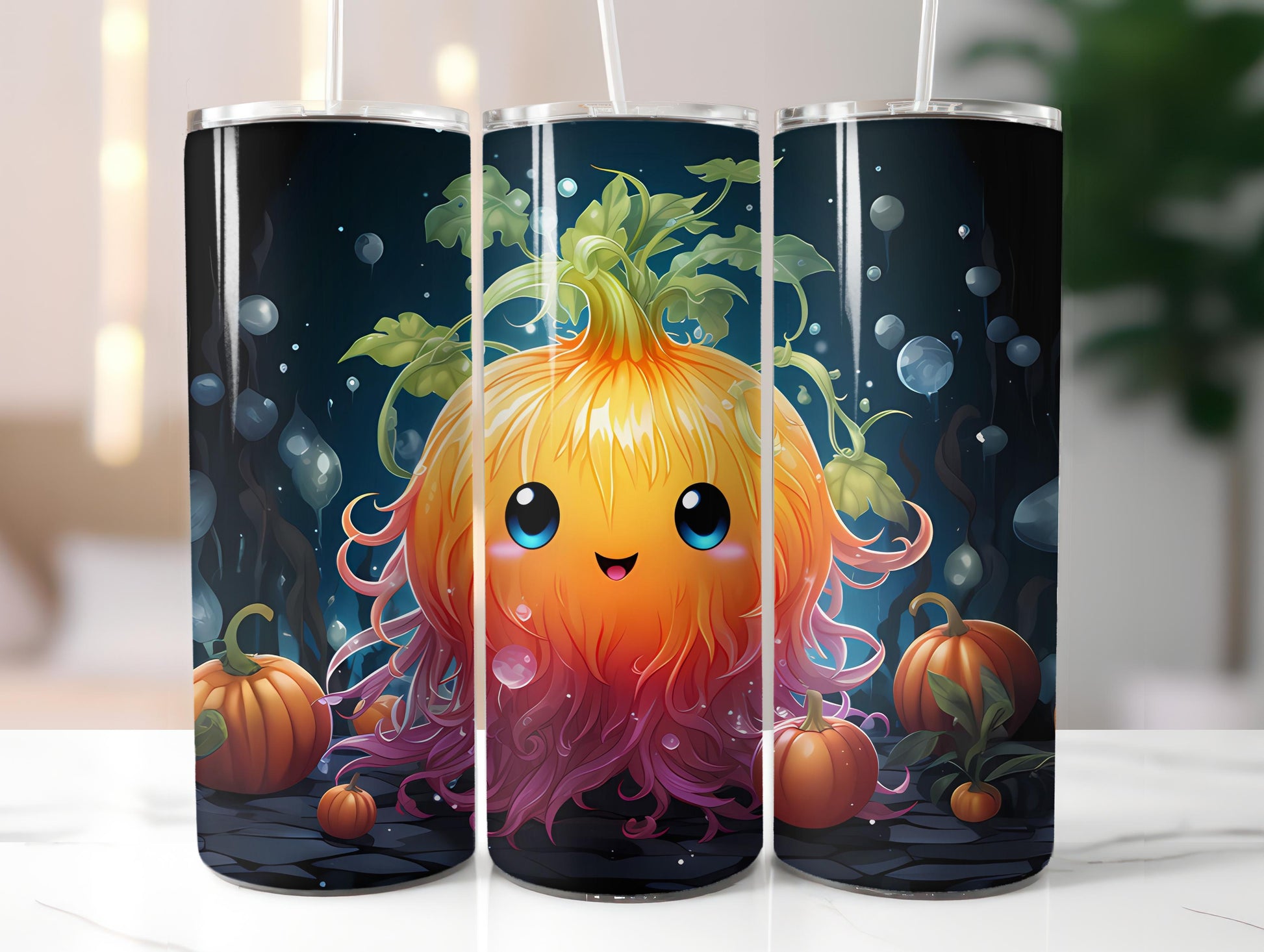 Kawaii Vegetables 5 Tumbler Wrap - CraftNest