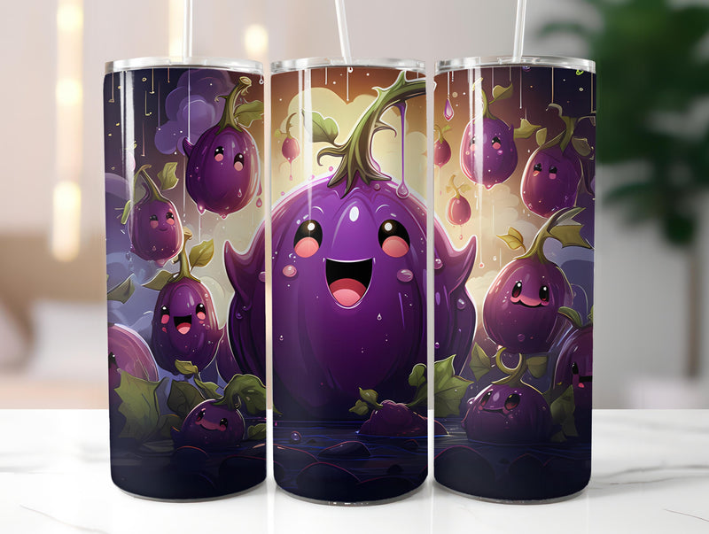 Kawaii Vegetables 6 Tumbler Wrap - CraftNest