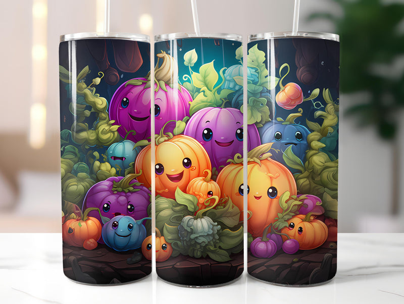 Kawaii Vegetables 1 Tumbler Wrap - CraftNest