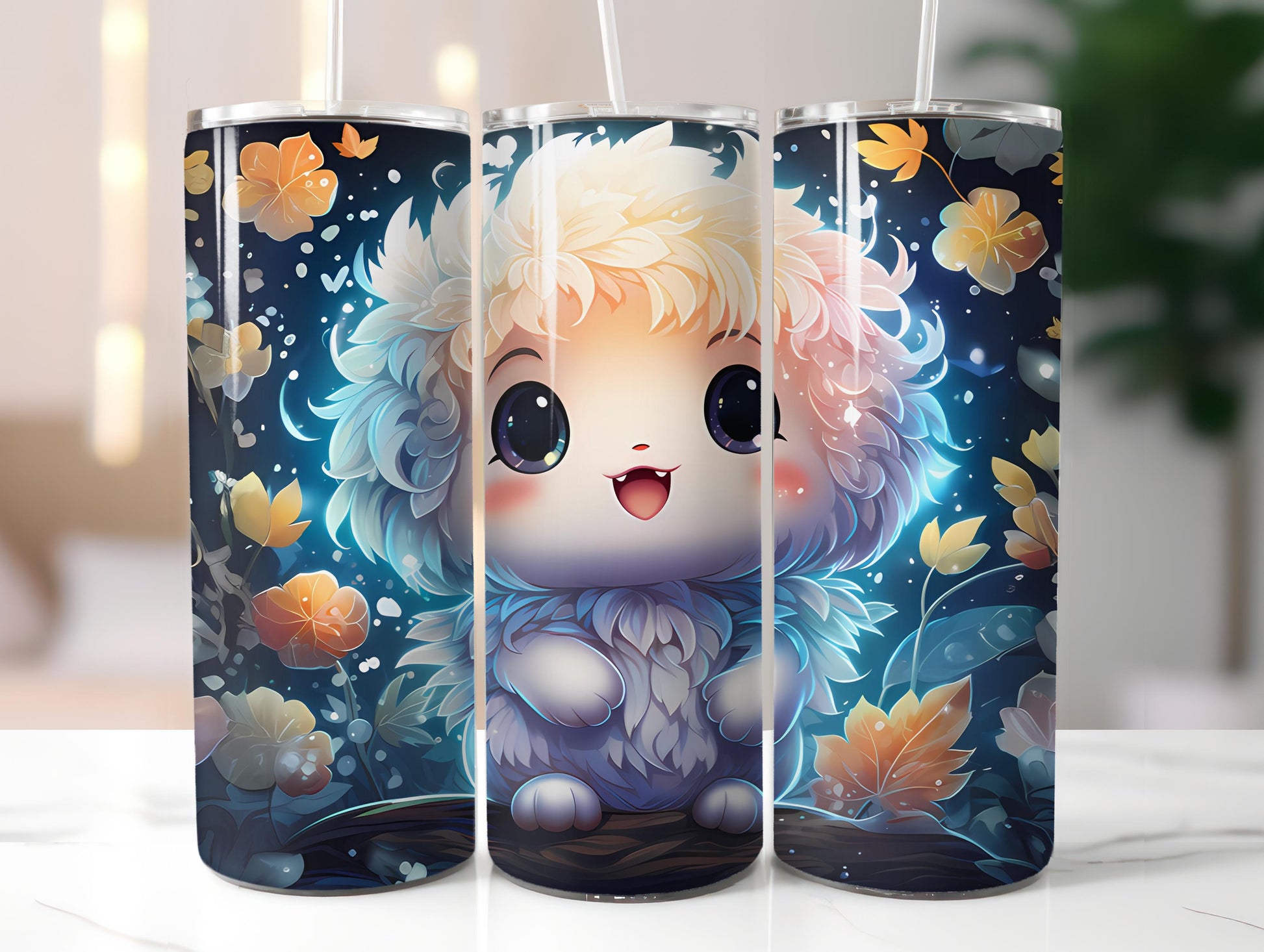 Kawaii Winter 1 Tumbler Wrap - CraftNest