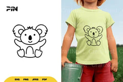 Kawaii Cute Koala SVG Bundle - CraftNest - Digital Crafting and Art