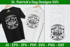 Keep Calm Irish St Patrick's Day SVG Bundle 2 - CraftNest - Digital Crafting and Art