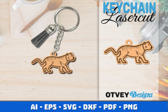 Keychain Animals Lasercut SVG Bundle 6 - CraftNest - Digital Crafting and Art