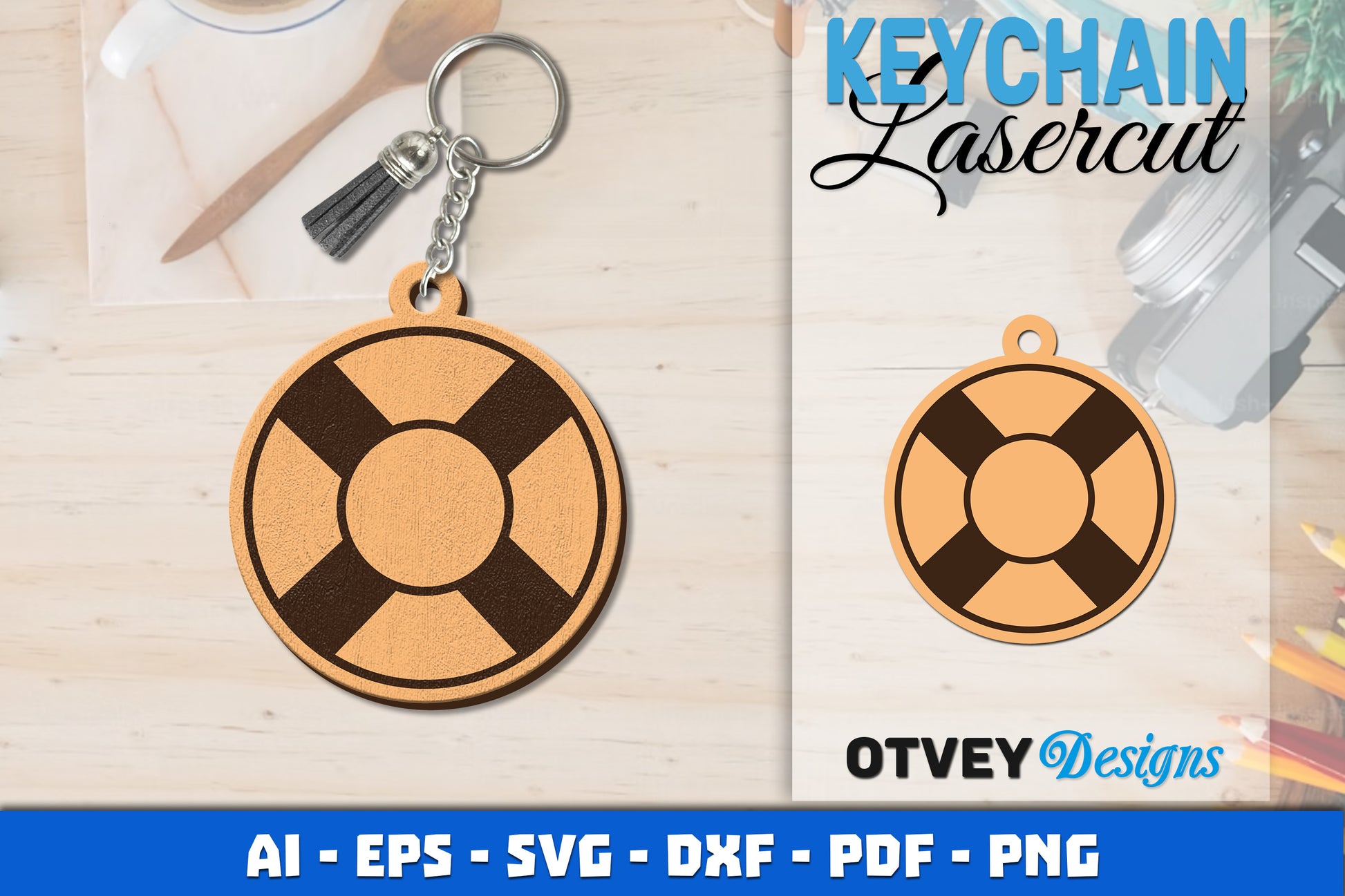 Keychain Diving Lasercut SVG Bundle 7 - CraftNest - Digital Crafting and Art